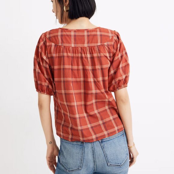 MADEWELL Prose Shirt in Plaid - Picture 4 of 9